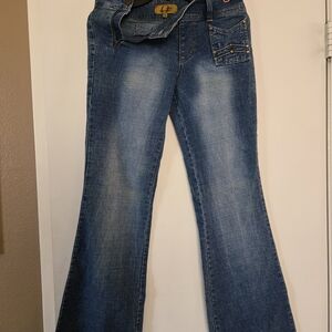 OPUS GIRLS Classic Blue Flare Jeans